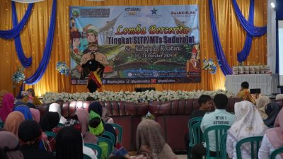 Dinas Perpustakaan Kotabaru Wujudkan Literasi Kreatif Lewat Lomba Bercerita Pelajar