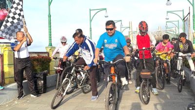 540 Peserta Funbike Kotabaru HEBAT 2025 , Ramaikan Gowes Santai di Siring Laut