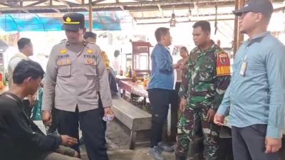Perumda Pasar Baiman Gelar Sidak Gabungan di Pasar Sentra Antasari