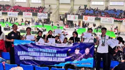 Persiapan Porprov dan Popnas, Pencak Silat Kalsel Asah Kemampuan di Bali