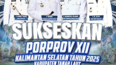 Kirab Obor Porprov XII 2025 Jadi Fokus Persiapan Kadispora Kalsel di Tanah Laut