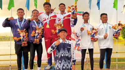 Dayung Banjarmasin Dominasi Porprov XII Kalsel 2025, Torehkan 23 Emas dan Juara Umum