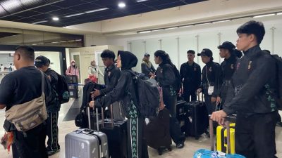 160 Atlet Kontingen Kalsel Berangkat ke POPNAS XVII 2025, Semangat Mengharumkan Nama Banua di Jakarta