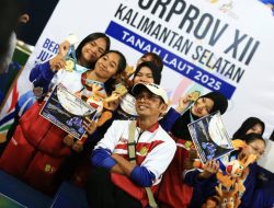 Sapu Bersih Delapan Medali, Banjarmasin Kunci Juara Umum Tenis Meja Porprov XII Kalsel 2025