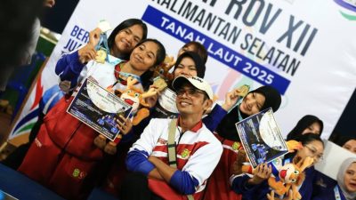 Sapu Bersih Delapan Medali, Banjarmasin Kunci Juara Umum Tenis Meja Porprov XII Kalsel 2025