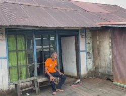 Rumah Muhammad Satar di Tatah Belayung Sangat Memperihatinkan