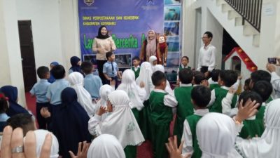 Dongeng Ceria Warnai Hari Anak di Perpustakaan Kotabaru: Literasi Tumbuh Lewat Tawa dan Imajinasi