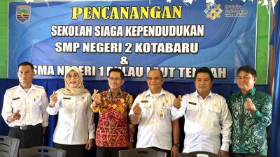 Dua Sekolah di Kotabaru Ditetapkan sebagai Sekolah Siaga Kependudukan: Wujudkan Generasi Berencana dan Peduli Isu Kependudukan