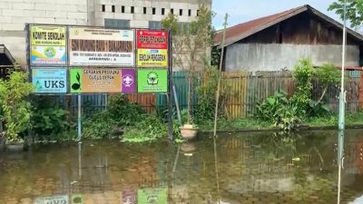 Terkendala Status Lahan, SDN Murung Raya 1 Banjarmasin Terendam Tiap Musim Hujan