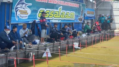 Ribuan Iwak Dilepas, 186 Peserta Ramaikan Lomba Mancing Ceria 2025 Banjarmasin