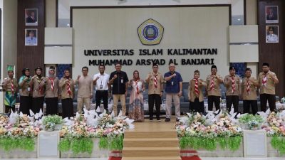 Bank Kalsel dan OJK Kalsel Perkuat Literasi Keuangan Pelajar Lewat Program SKK Cakap Penabung Pramuka UNISKA