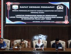 Pemkab dan DPRD Kotabaru Gelar Mediasi Soal Lahan Pulau Laut Timur, Tiga Poin Kesepakatan Dihasilkan