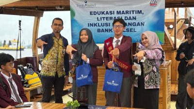 Bank Kalsel Gencarkan Edukasi Anti Pinjol dan Judi Online Lewat Program Literasi Keuangan di Kapal Pinisi