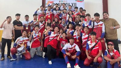 Gulat Banjarmasin Dominasi Porprov XII Kalsel 2025, Raih 10 Emas dan Juara Umum