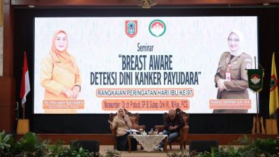 Peringati Hari Ibu ke-97, DPPPAPKB dan DWP Kalsel Gelar Seminar Deteksi Dini Kanker Payudara: Tekankan Urgensi Kesadaran Kesehatan Perempuan