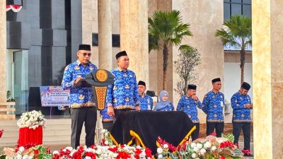 Pemkab Kotabaru Gelar Upacara Hari Korpri ke-54, Wakil Bupati Ajak ASN Perkuat Integritas dan Pelayanan Publik