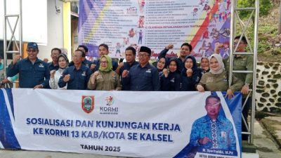 KORMI Kalsel Gelar Kunjungan Kerja ke Kotabaru, Tekankan Penertiban Administrasi dan Penguatan Inorga