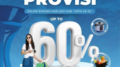 Sambut HUT ke-60 Tapin, Bank Kalsel Tawarkan Cashback Provisi Kredit Multiguna hingga 60 Persen