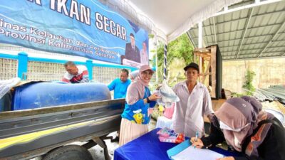 Dislautkan Kalsel Ramaikan Pasar Murah Nataru 2025, Dorong Konsumsi Ikan dan Stabilitas Pangan