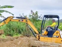 Solidaritas Antar Daerah, Tagana Kalsel Turun Tangan Bangun Hunian Sementara di Padang