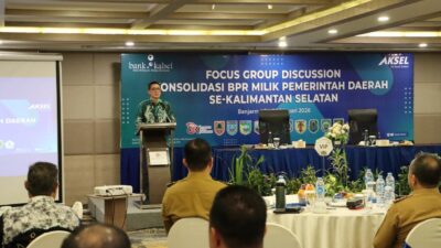 Dorong Konsolidasi BPR Daerah, Bank Kalsel dan OJK Satukan Langkah Perkuat Pembiayaan UMKM Pedesaan