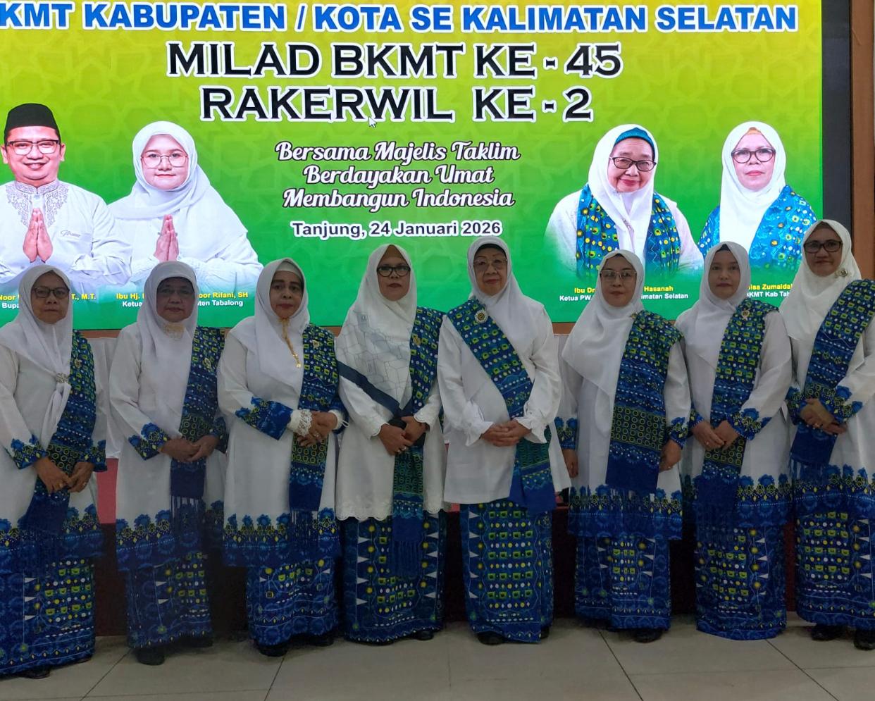 BKMT Kotabaru Hadiri Rakerwil II dan Milad ke-45 BKMT, Tegaskan Peran Majelis Taklim dalam Pemberdayaan Umat