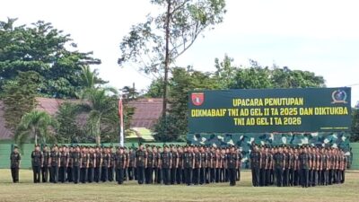Ratusan Prajurit Baru TNI AD Resmi Dilantik di Banjarbaru, Pangdam Tekankan Loyalitas dan Ketangguhan