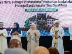 Isra Mi’raj TP PKK Kota Banjarmasin Tampil Berbeda, Dekorasi Sayur-Buah Jadi Media Dakwah Keluarga