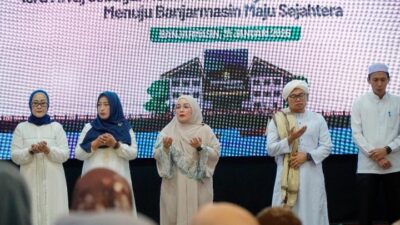 Isra Mi’raj TP PKK Kota Banjarmasin Tampil Berbeda, Dekorasi Sayur-Buah Jadi Media Dakwah Keluarga