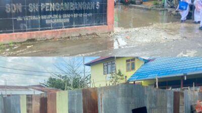 Progres Mandek, Disdik Banjarmasin Putus Kontrak dan Blacklist Kontraktor Proyek RKB SDN Pengambangan 5
