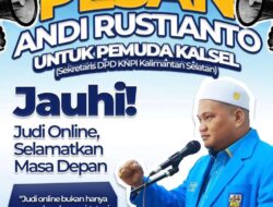 Judi Online Ancam Masa Depan Pemuda, KNPI Kalsel Angkat Suara