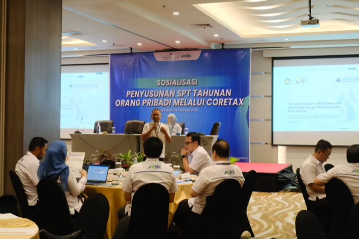 DJP Kalselteng Turun Langsung, Direksi hingga Kepala Cabang Bank Kalsel Dibimbing Isi SPT