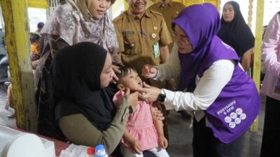 Pastikan Posyandu 6 SPM Berjalan Optimal, Neli Listriani Turun Langsung ke Antasan Besar