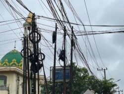 Kabel Semrawut di Langit Banjarmasin Bakal Ditata! Pemko Siapkan Rp400 Juta untuk Master Plan