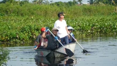 Turun Langsung ke Sungai Lumbah, Muhammad Yamin Gaspol Normalisasi Sungai demi Banjarmasin Bebas Banjir!