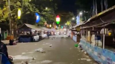 Baru Sepekan Dibuka, Pasar Wadai di Paal Nol Dipenuhi Ratik Bahamburan