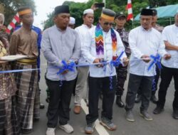 Bupati Kotabaru Resmikan Jalan Desa Teluk Tamiang, Dorong Akses dan Perekonomian Warga