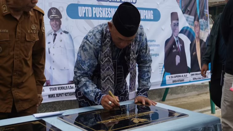 5 Puskesmas Baru Diresmikan! Warga Kotabaru Kini Lebih Mudah Akses Layanan Kesehatan 5 Puskesmas Baru Diresmikan! Warga Kotabaru Kini Lebih Mudah Akses Layanan Kesehatan