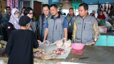 Jelang Idulfitri, TPID Banjarmasin Sidak Pasar: Harga Daging hingga HintaluTerpantau Naik