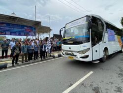 Mudik Gratis dari Banjarmasin Diserbu Warga! Ratusan Penumpang Berangkat Tanpa Biaya