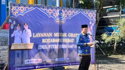94 Warga Kotabaru Mudik Gratis! Difasilitasi Bus wan Asuransi, Perjalanan Lebih Aman