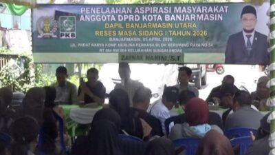 Akhirnya Ada Perubahan! Warga Sungai Andai Mulai Nikmati Peningkatan Banyu Barasih