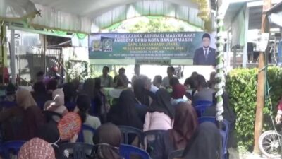 Reses DPRD Banjarmasin Soroti Ketepatan Sasaran Bantuan Sosial di Sungai Andai