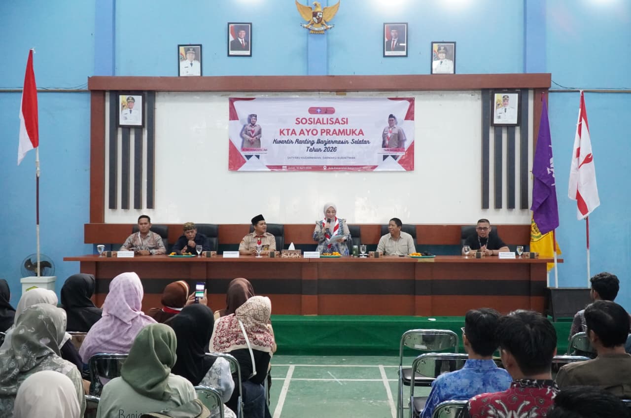 Pramuka Banjarmasin Go Digital! Sabarataan Anggota Wajib Terdata Melalui KTA Nasional