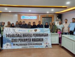 Pelindo Regional 3 wan BKK Banjarmasin Sosialisasikan Keamanan Pangan di Kawasan Pelabuhan
