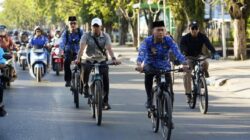 Gowes ke Balai Kota! Wali Kota Yamin Pimpin Apel KORPRI Sambil Kampanyekan Hidup Sehat