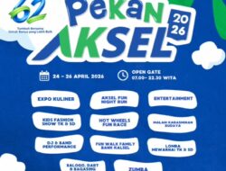 Pekan AKSEL 2026 Hadir di Banjarmasin, Bank Kalsel Sajikan Ragam Hiburan wan Aktivitas Keluarga