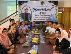 Halalbihalal PWI Kalsel, Perkuat Soliditas wan Mengenang Almarhum Zulmansyah Sekedang