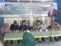 Program Bedah Rumah Jadi Aspirasi Warga Pelambuan dalam Reses DPRD Banjarmasin