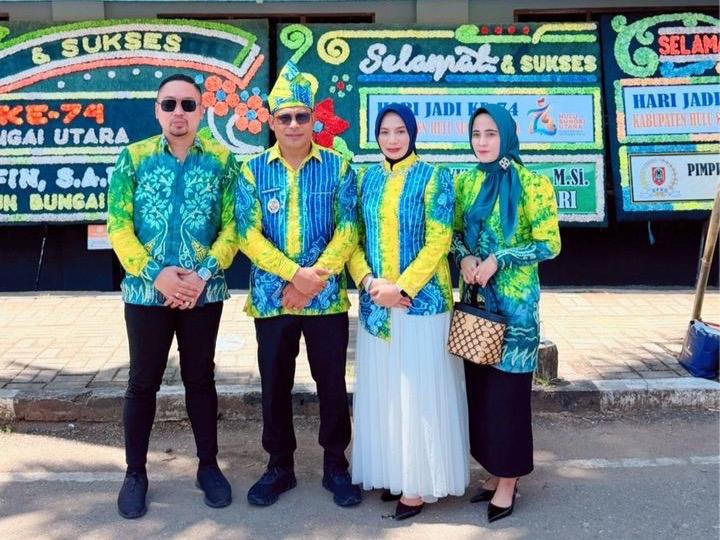 Wakil Bupati Kotabaru Hadiri Peringatan HSU, Dorong Kemajuan Bersama